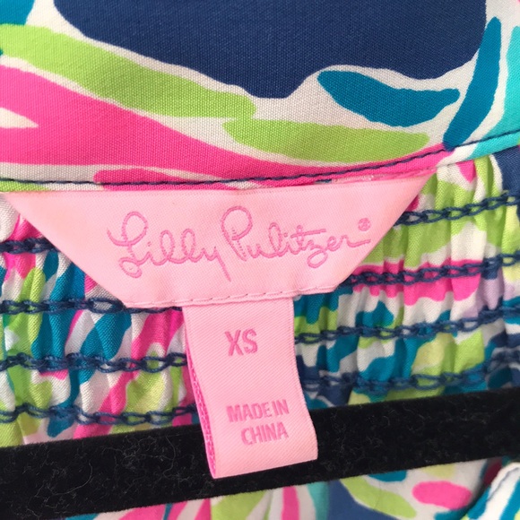 Lilly Pulitzer Elsa Flowy Top - Picture 4 of 4